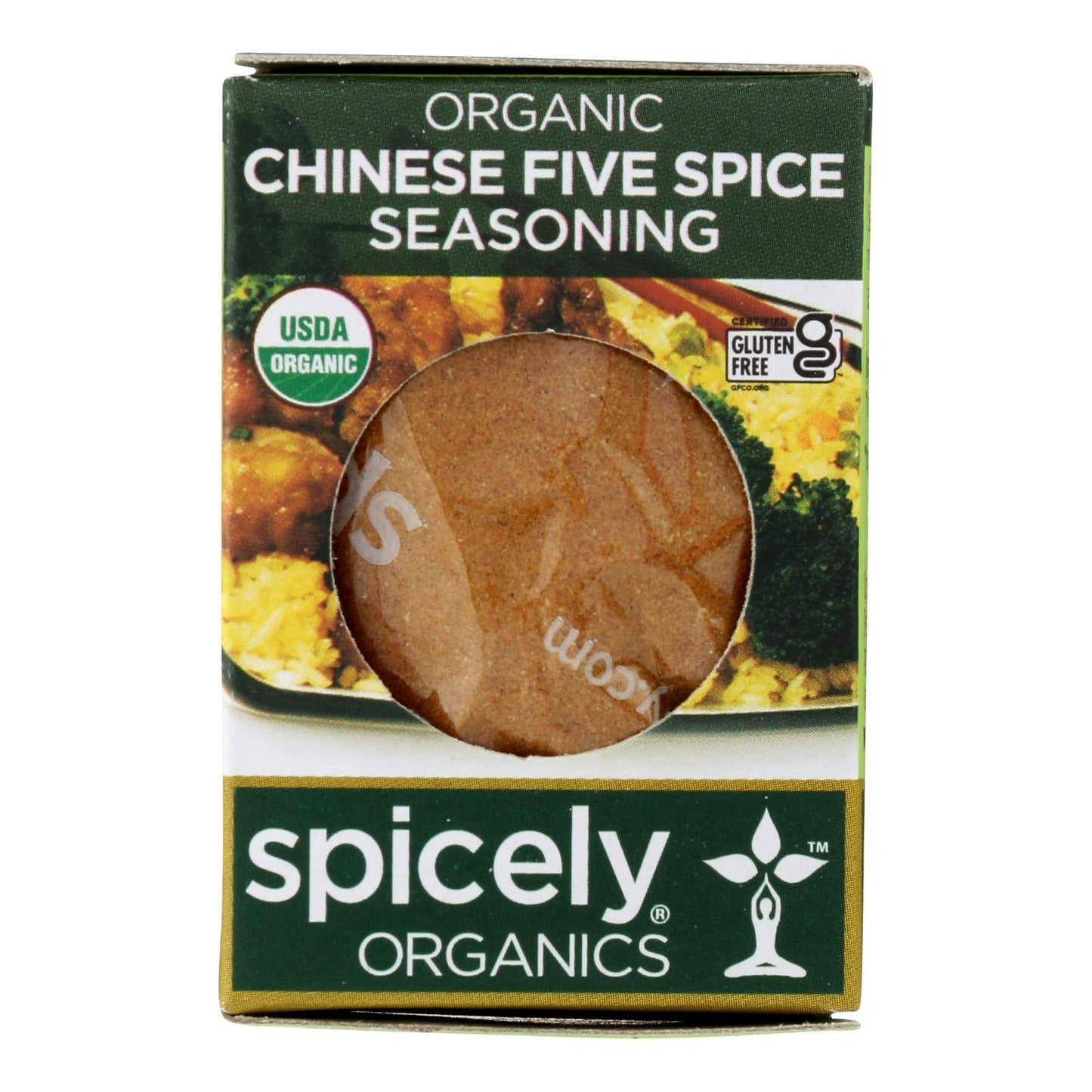 Spicely Organics - Organic Chinese 5 Spice Seasoning Gluten Free .4 oz (Pack of 6)