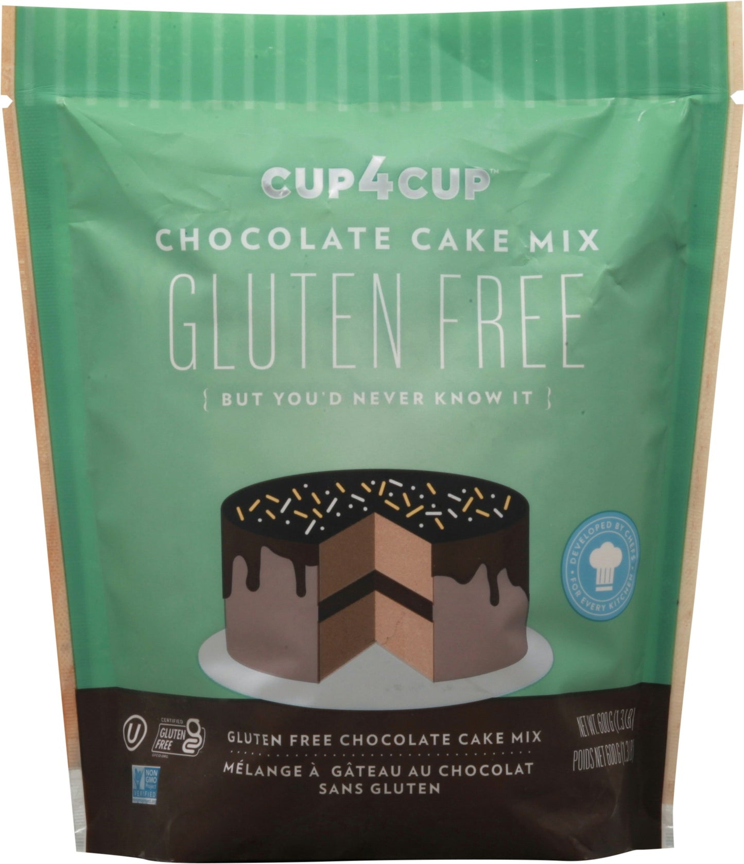 Cup 4 Cup Mix Cake Chocolate 16.5 Oz Pack of 6