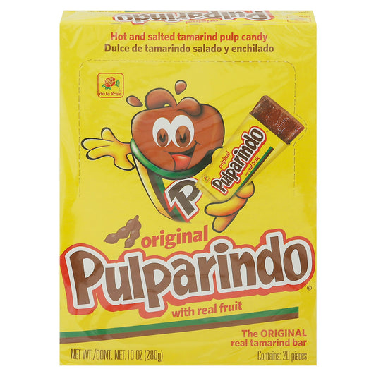 De La Rosa Candy Pulparindo 20 Pieces (Pack of 16)