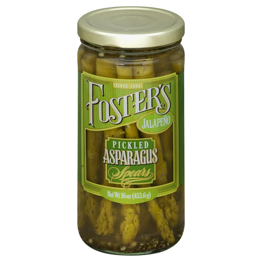 Fosters Pickled Products Asparagus Jalapeno 16 Oz Pack of 6