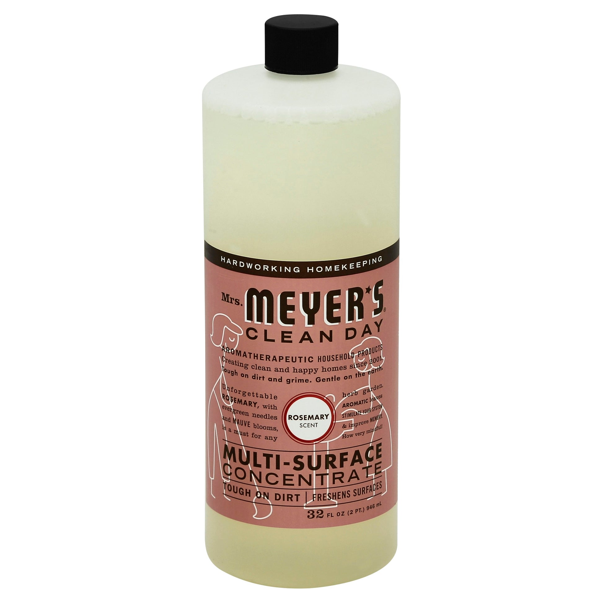 Mrs Meyers Clean Day Multi Cleaner Concentrate Rosemary 32 Oz Pack of 6