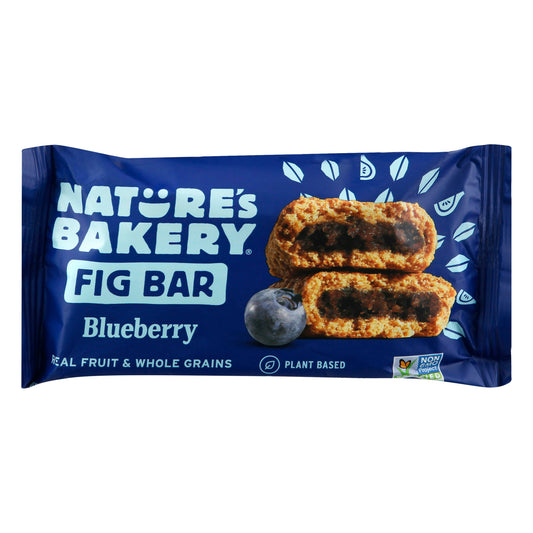 Natures Bakery Bar Fig Whole Wheat Blueberry 2 oz (Pack of 12)