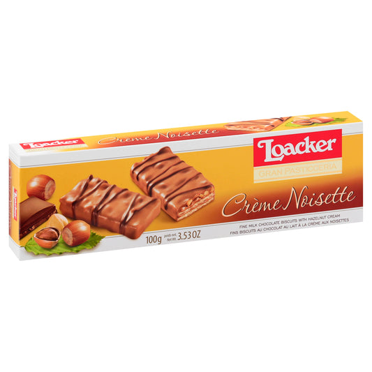 Loacker Cookie Pasticceria Noisette 1 3.53 Oz Pack of 12