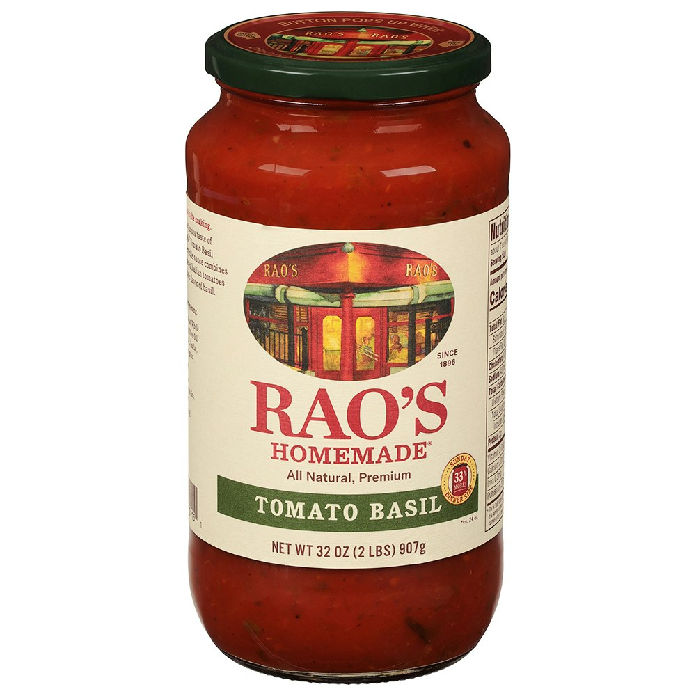 Raos Sauce Tomato Basil 32 oz (Pack of 6)