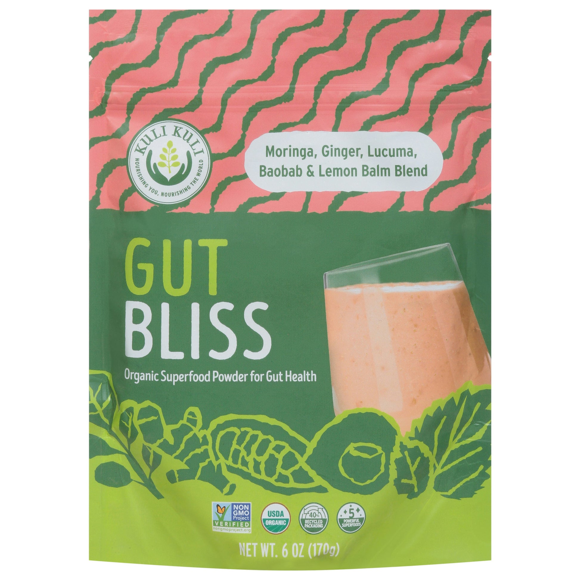 Kuli Kuli Mo Superfood Gut Bliss 6 Oz