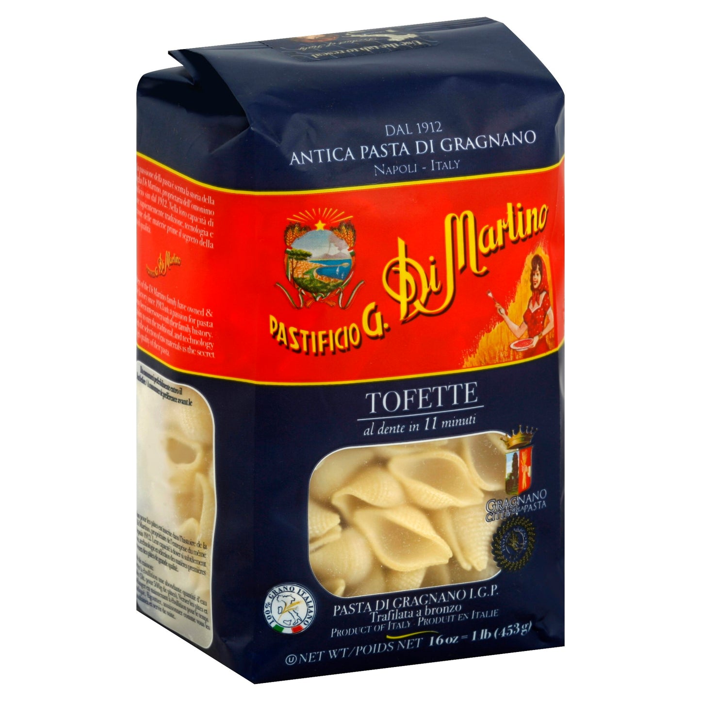 Di Martino Pasta Tofette 1 Lb (Pack of 12)