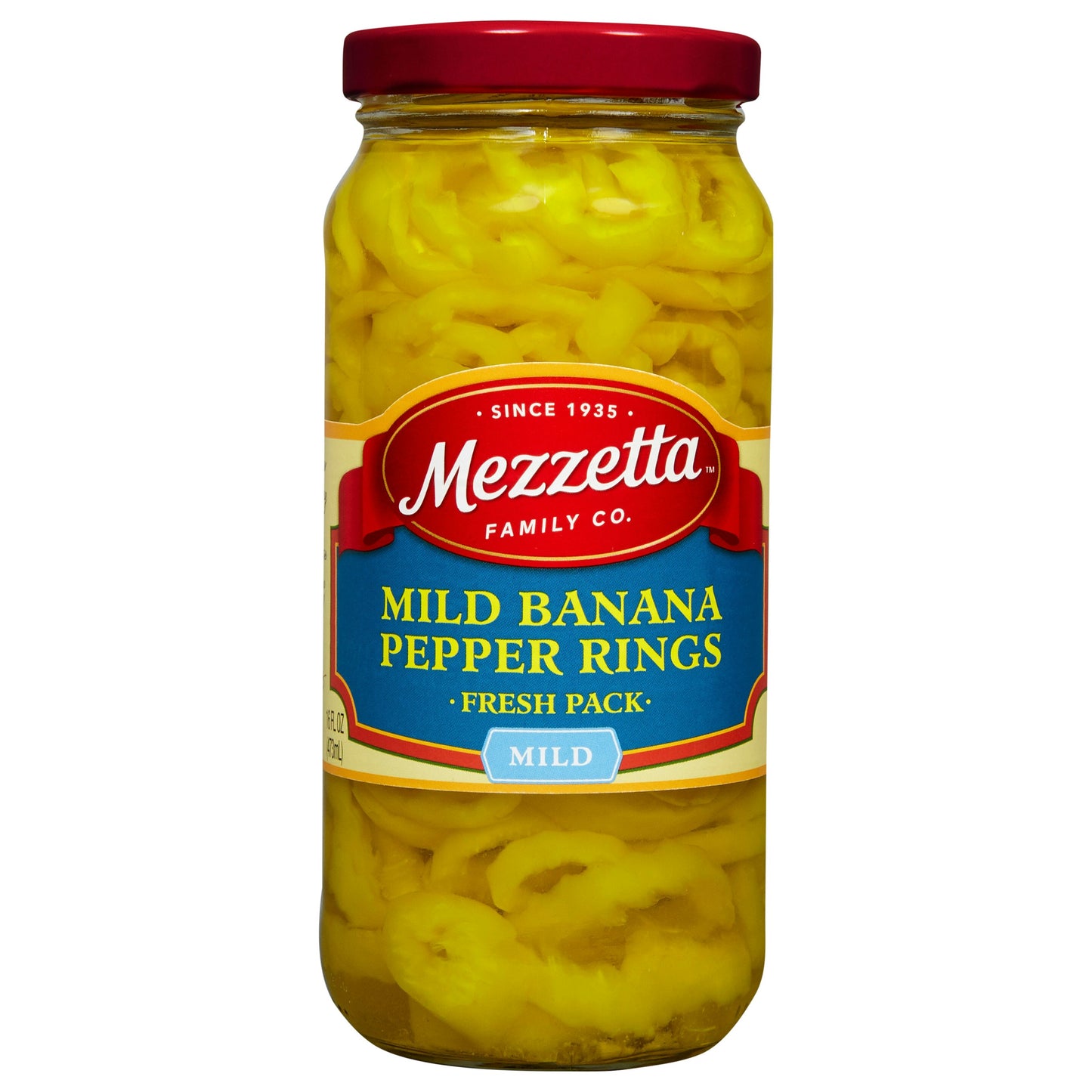 Mezzetta Pepper Banana Sweet Sliced 16 oz (Pack of 6)