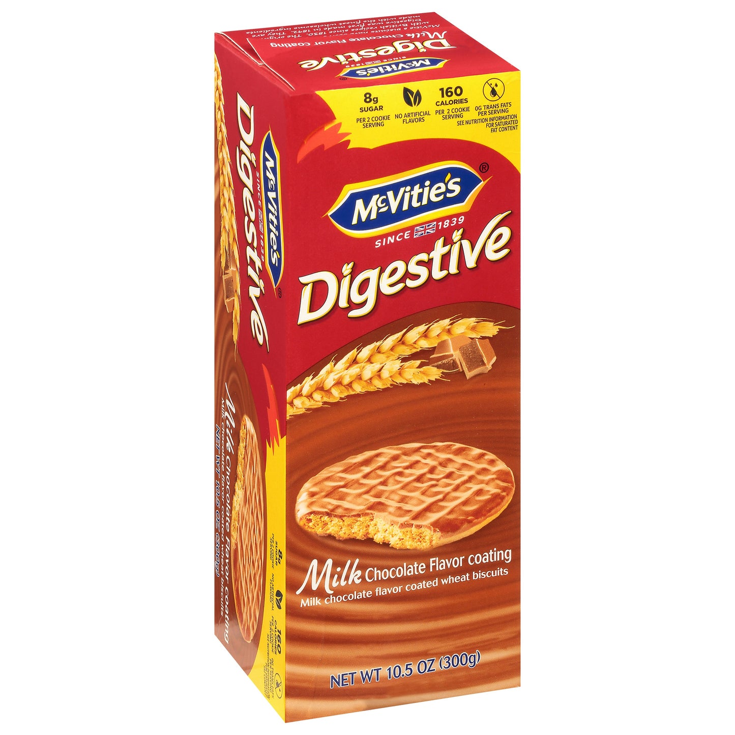 Mcvities Cracker Digestive Milk 10.5 Oz (Pack of 12)