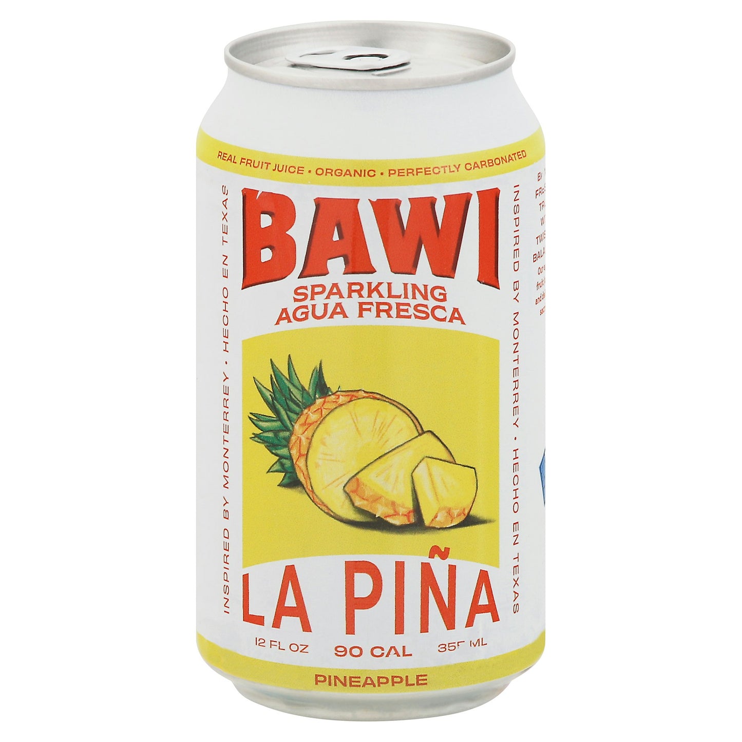 Bawi Agua Fresca Agua Fresca Sparkling Pinapple 12 Fo Pack of 12