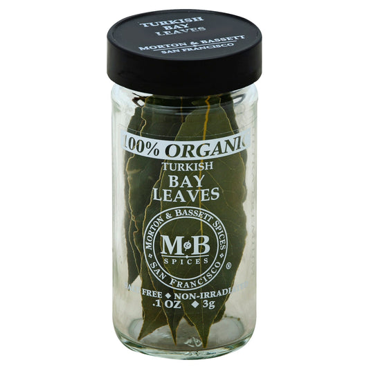 Morton & Bassett Leaves Bay Turkish Organic 0.1 Oz Pack of 3