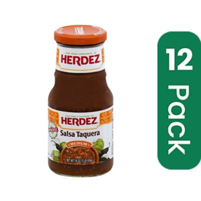 Herdez Salsa Taquera 16 oz (Pack Of 12)