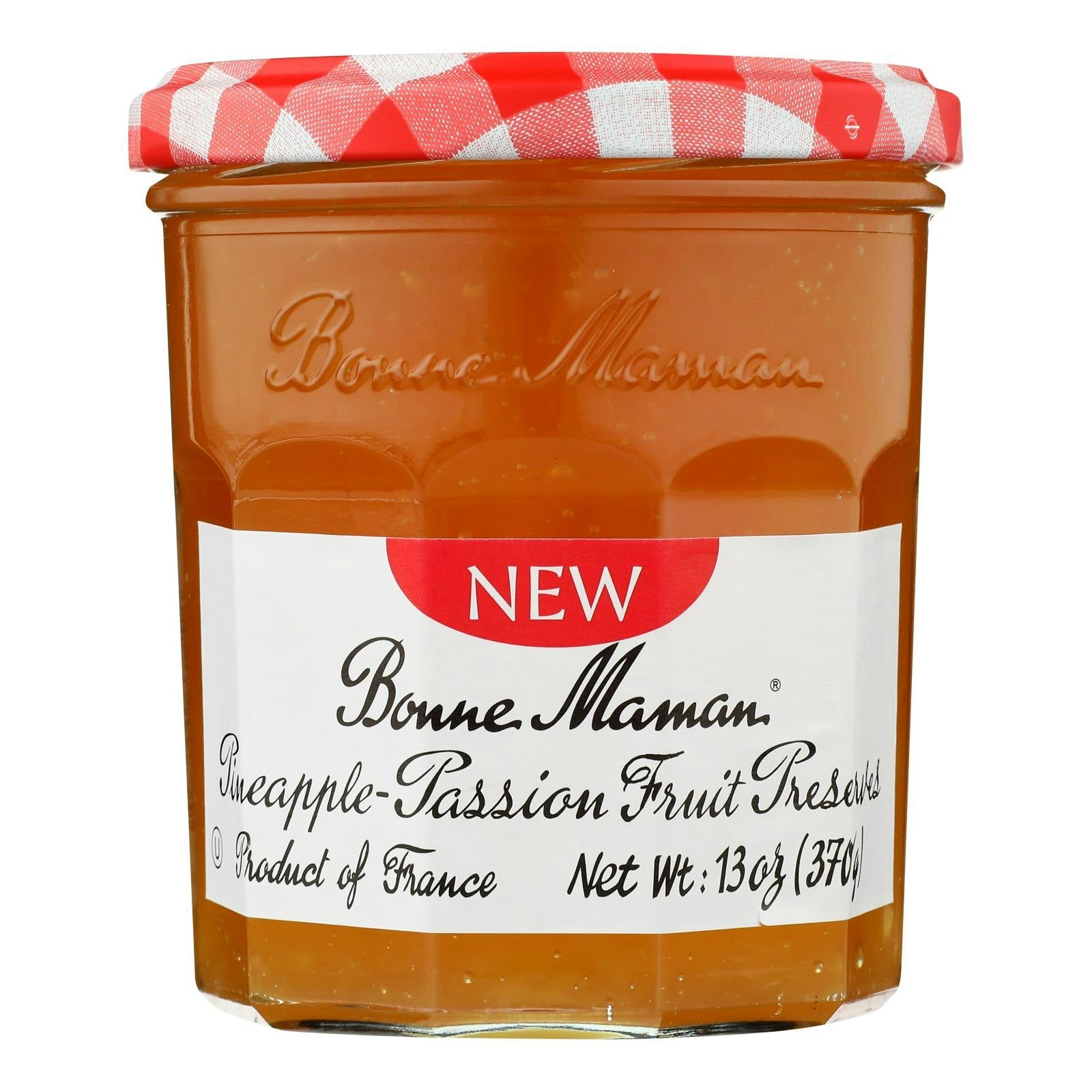 Bonne Maman - Preserves Pineapple Passion Fruit 13 oz (Pack of 6)