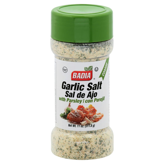 Badia Seasoning Garlic Salt W Parsley 11 Oz Pack of 12