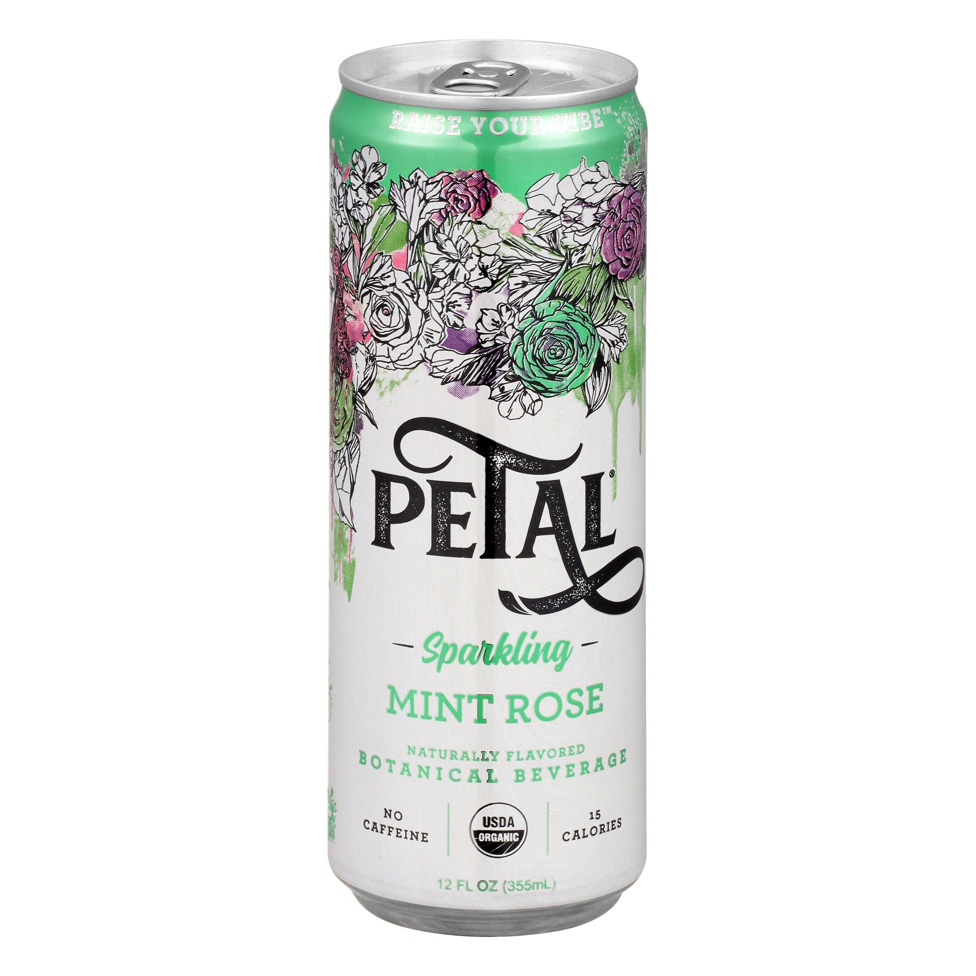 Petal Water Sparkling Mint Roast Organic 12 FO (Pack of 12)