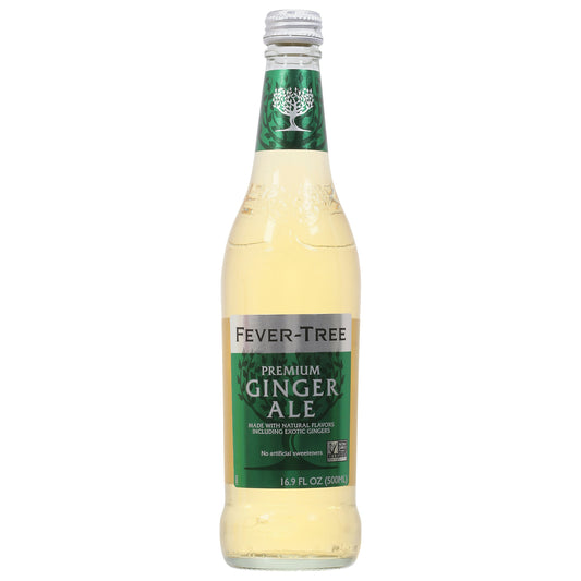 Fever Tree Soda Ginger Ale Premium 16.9 FO (Pack Of 8)