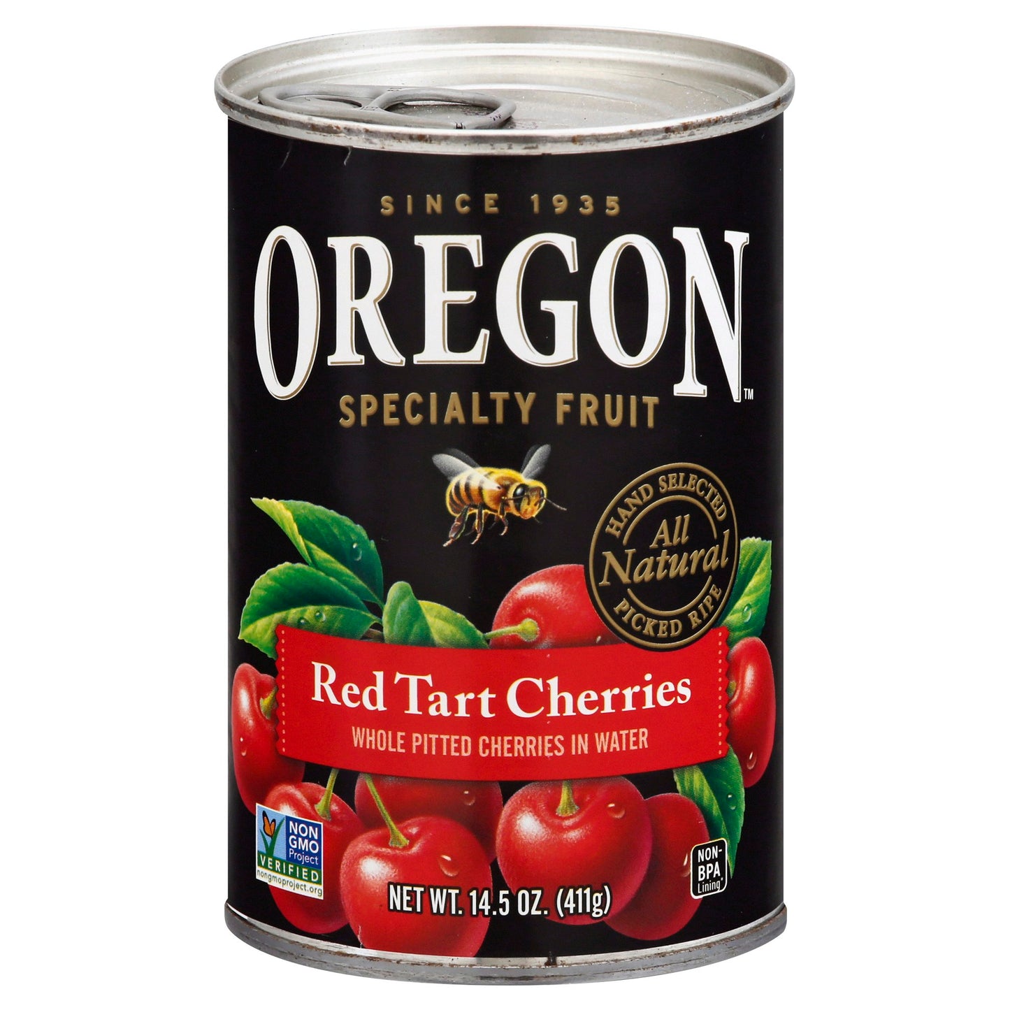 Oregon Cherries Red Tart For Pie 14.5 oz (Pack of 8)