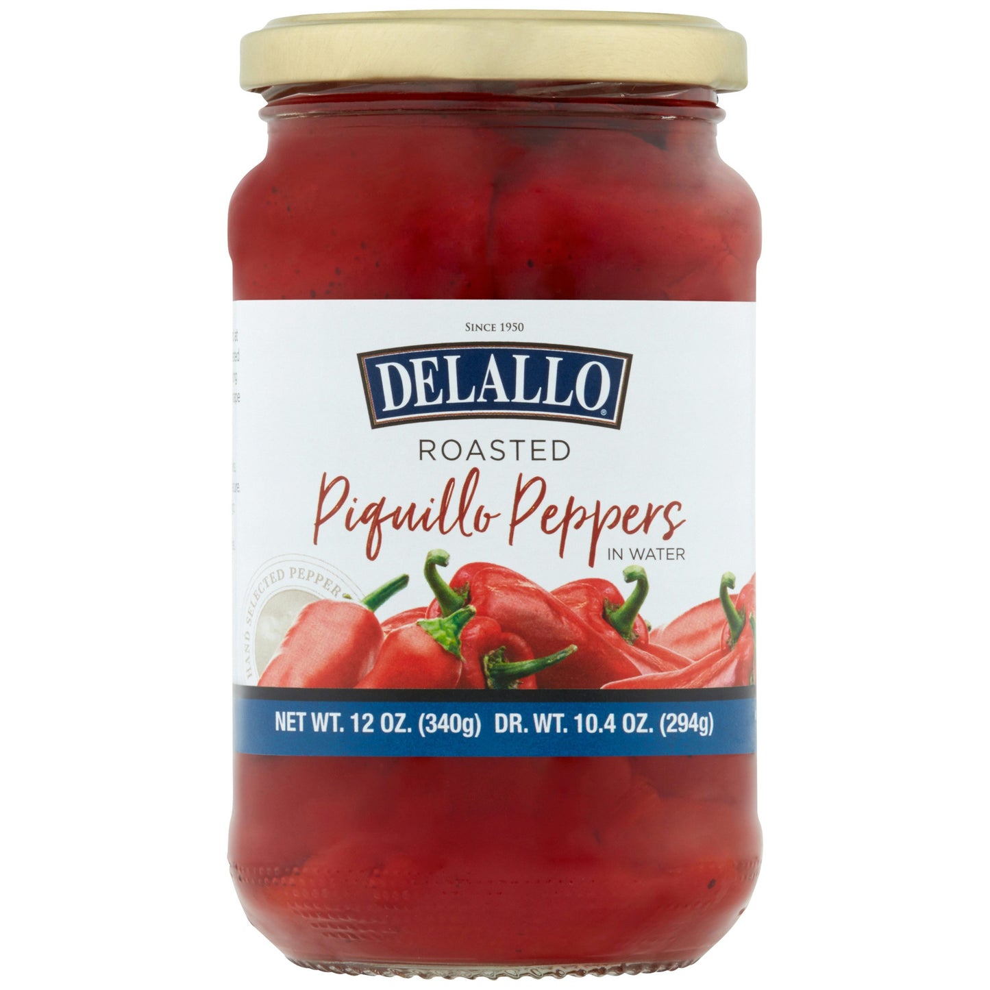 Delallo Pepper Piquillo Roasted 12 Oz Pack of 12