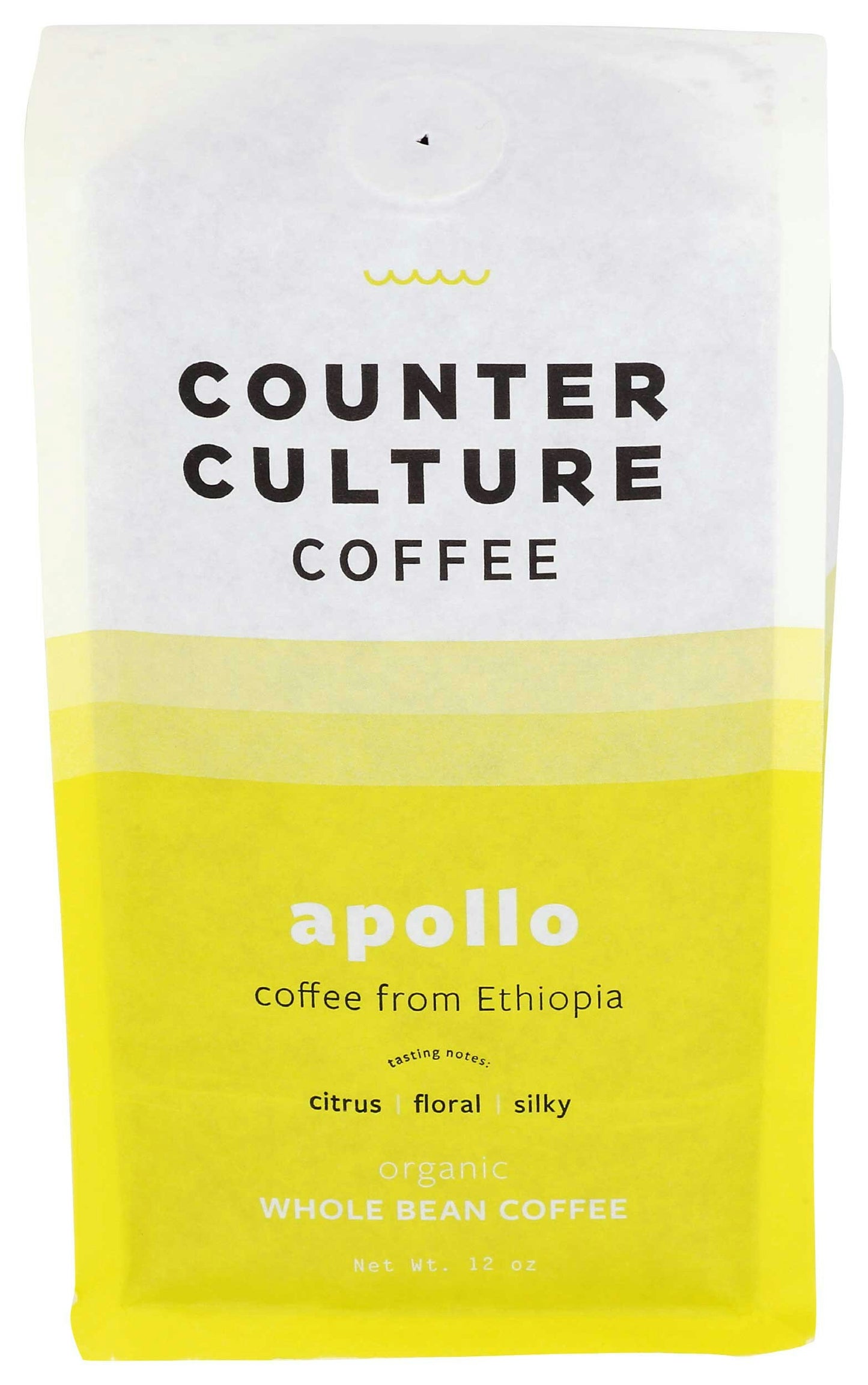 Counter Culture Apollo Organic Whole Bean Coffee 12 Oz Pack of 6