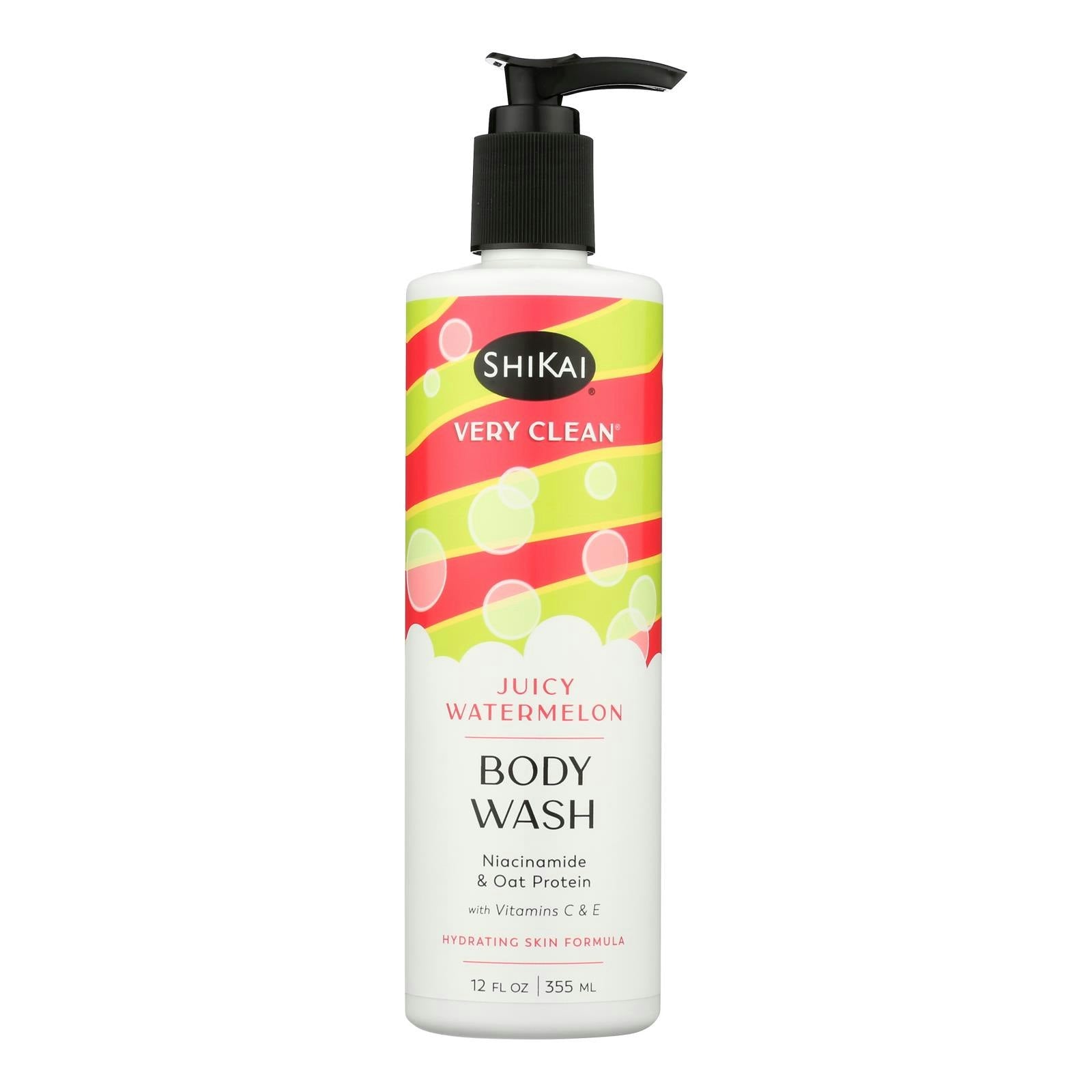 Shikai Products - Body Wash Juicy Watermelon - 12 fl oz