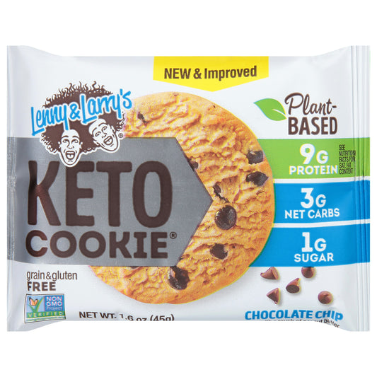 Lenny & Larrys Cookie Chocolate Chip Keto 1.6 oz (Pack of 12)