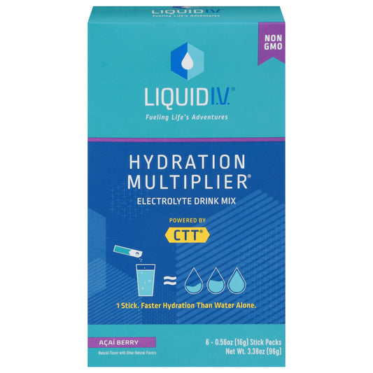 Liquid Iv Hydration Acai berry 3.39 Oz