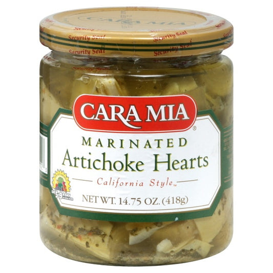 Cara Mia Artichoke Hearts Marinated 14.75 Oz (Pack of 12)