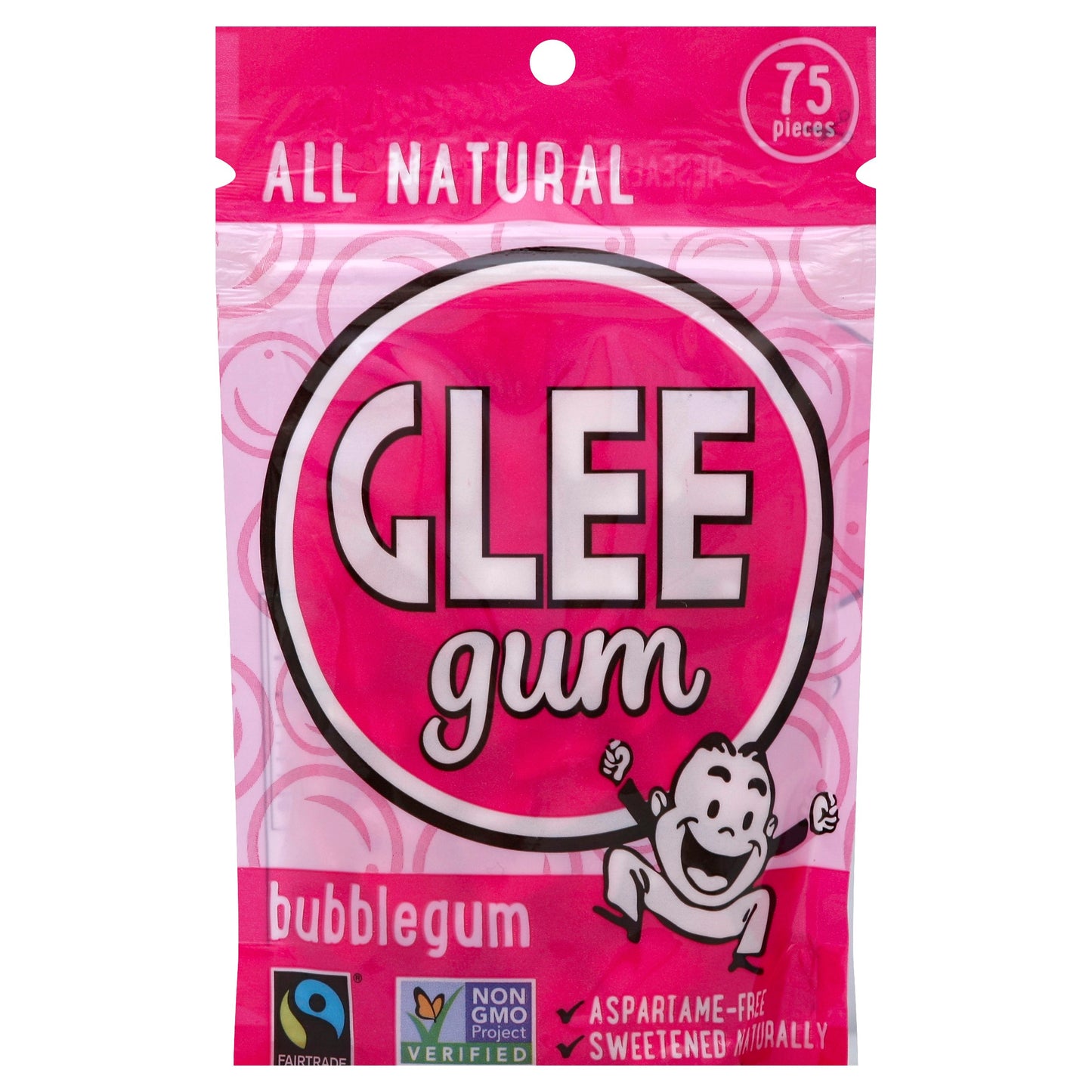 Glee Gum Gum Bag Bubble 55 Pieces (Pack of 6)