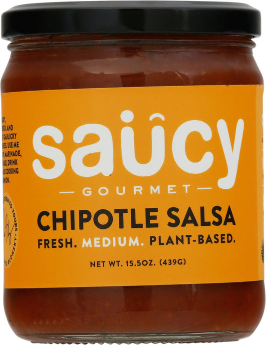 Blonskys Gourmet Salsa Medium Chipotle 15.5 Oz Pack of 6