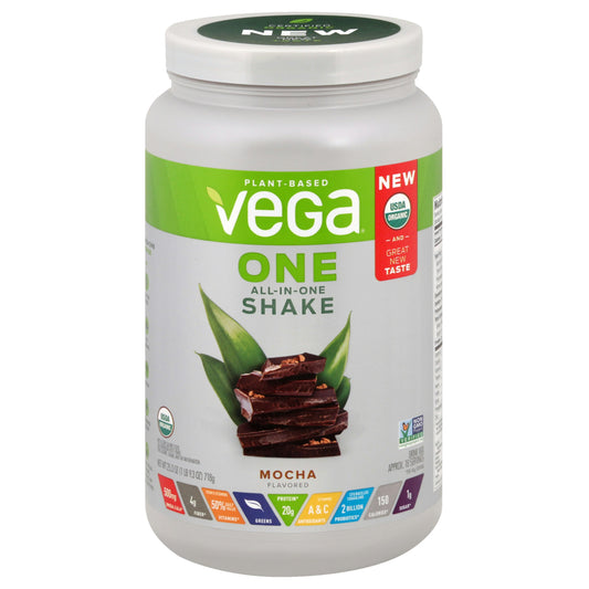 Vega One Mocha Large Tub 25.33 Oz