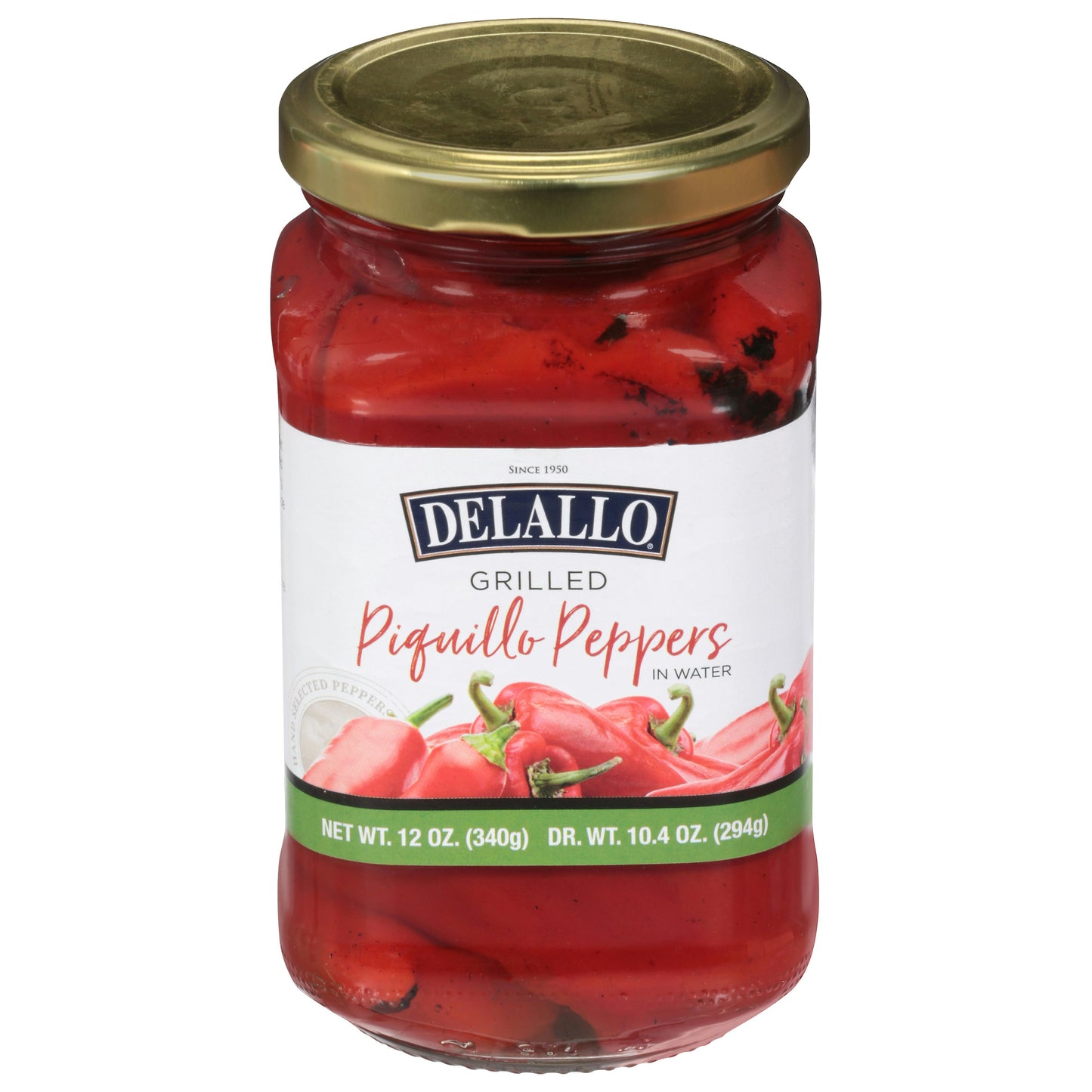 Delallo Pepper Piquillo Grilled 12 Oz Pack of 12