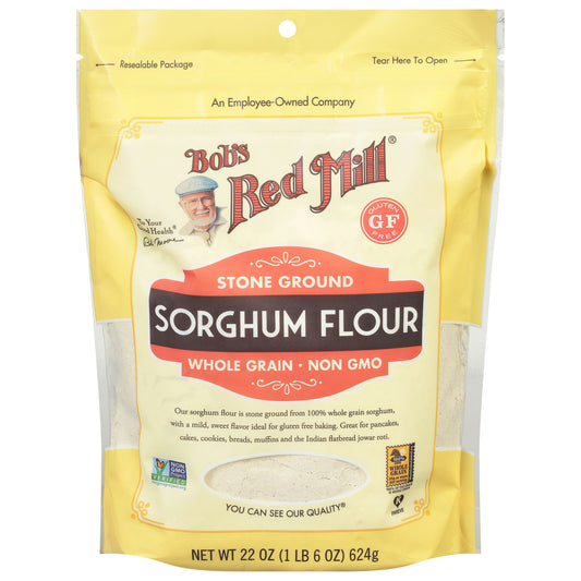 Bobs Red Mill Flour Sorghum 22 oz (Pack of 4)