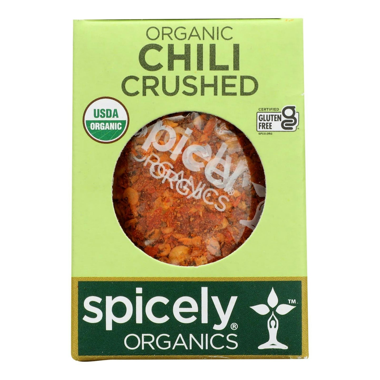 Spicely Organics - Organic Chili Pepper Gluten Free - Crushed .3 oz (Pack of 6)