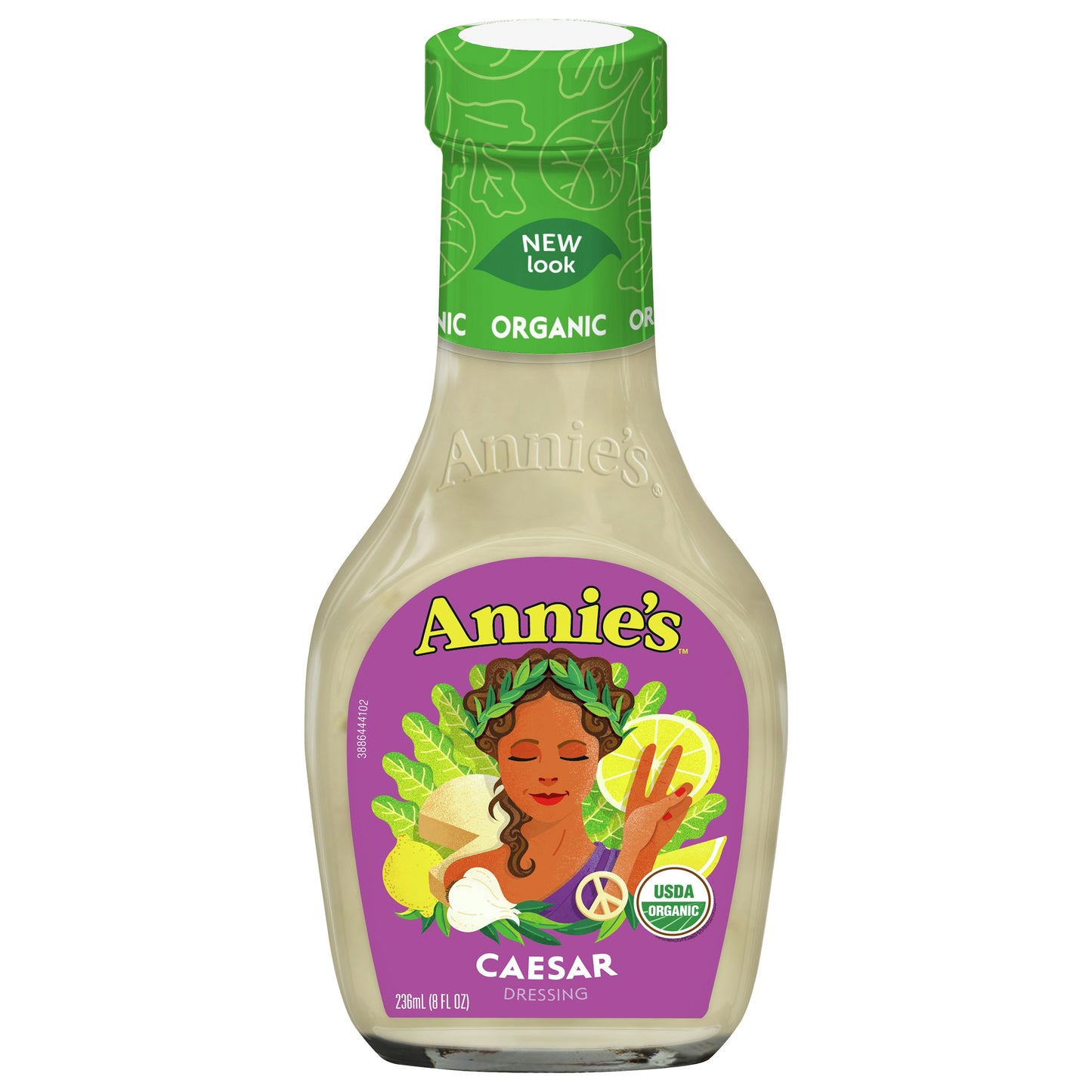 Annies Homegrown Dressing Caesar 8 oz (Pack of 6)