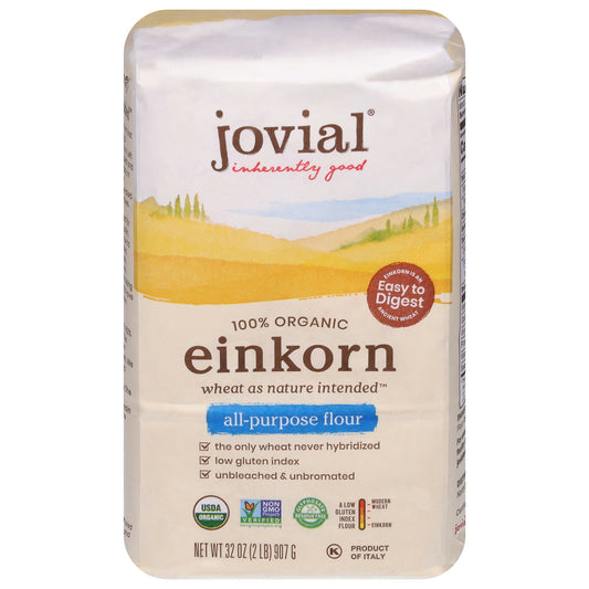 Jovial Flour All Purposes Einkorn Organic 32 Oz Pack of 5