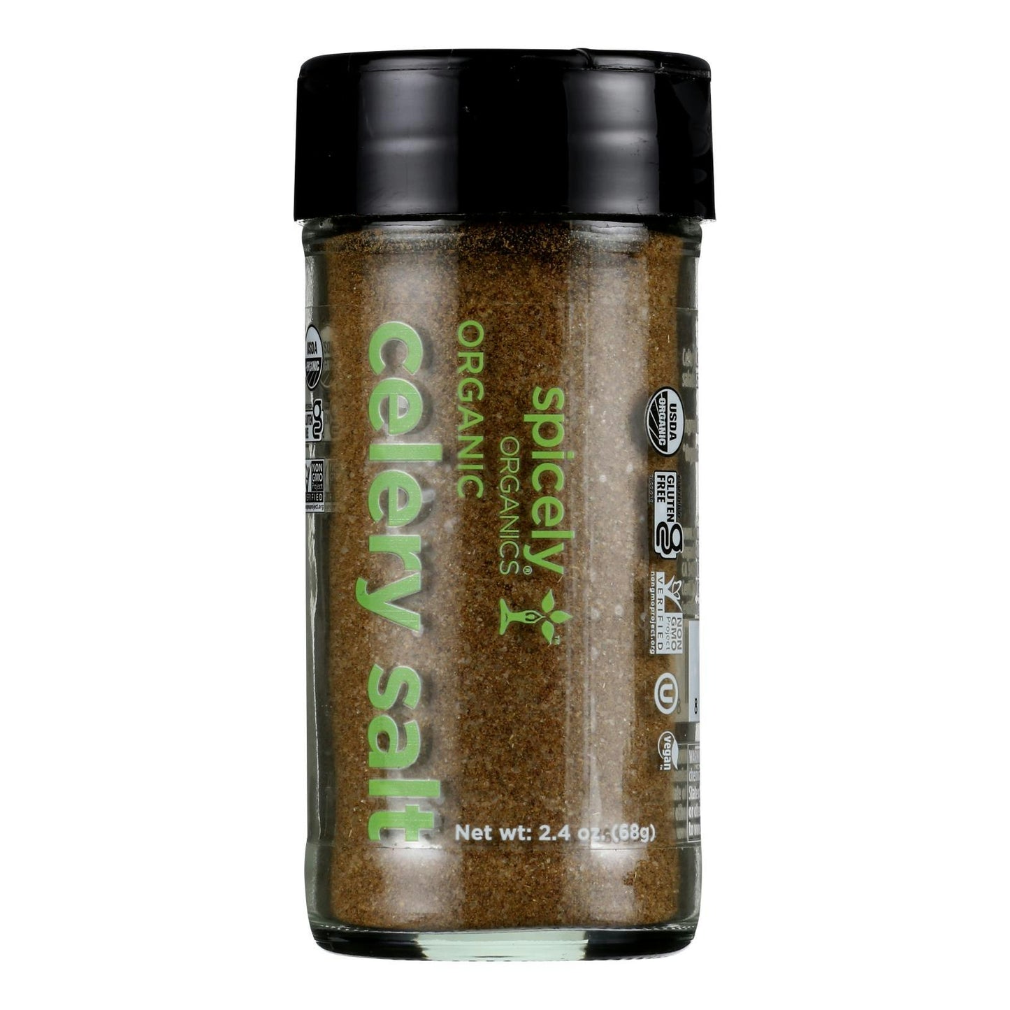 Spicely Organics - Organic Celery Salt 1.6 oz (Pack of 3)