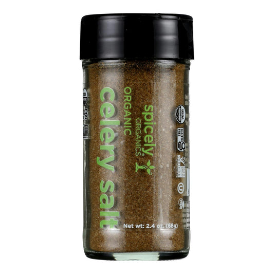 Spicely Organics - Organic Celery Salt 1.6 oz (Pack of 3)