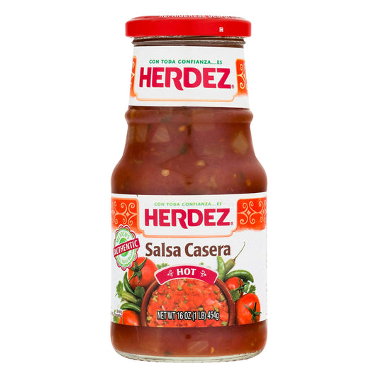 Herdez Salsa Casera Hot 16 oz (Pack Of 6)