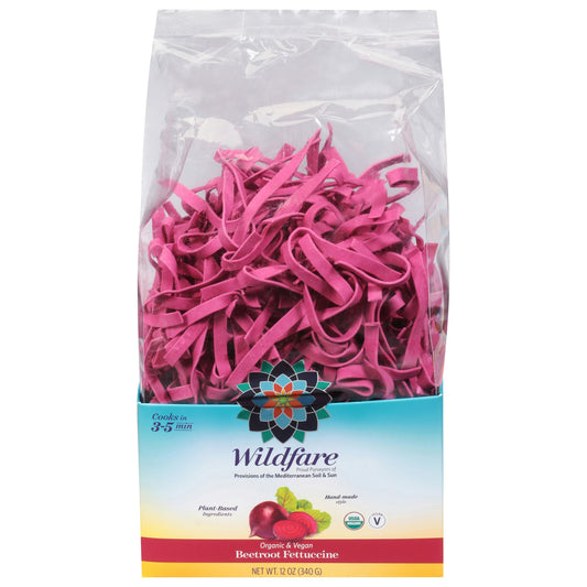 Wildfare Pasta Beetroot Organic 12 Oz (Pack of 6)