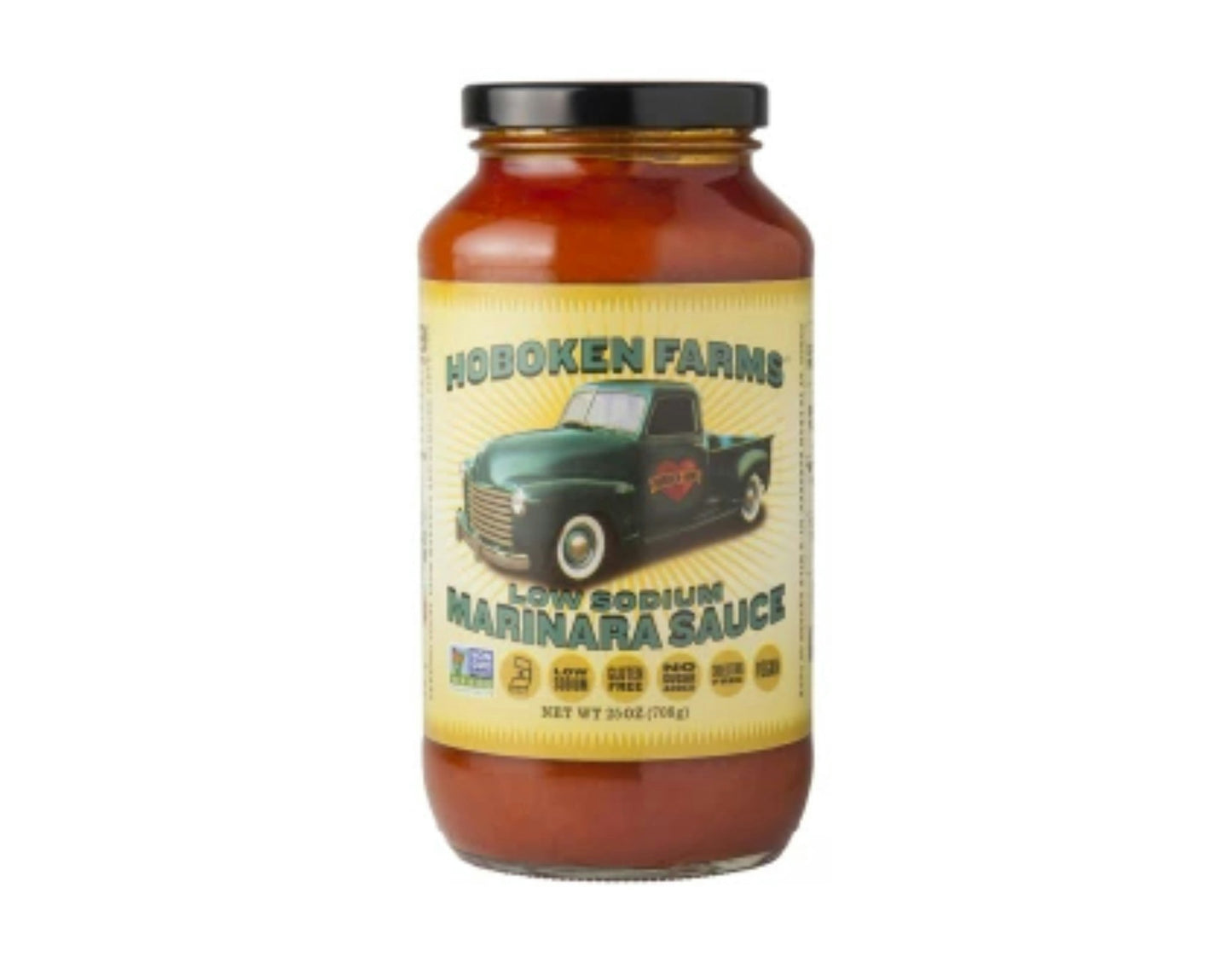 Hoboken Farms Sauce Marinara Low Sodium 25 Oz (Pack of 6)