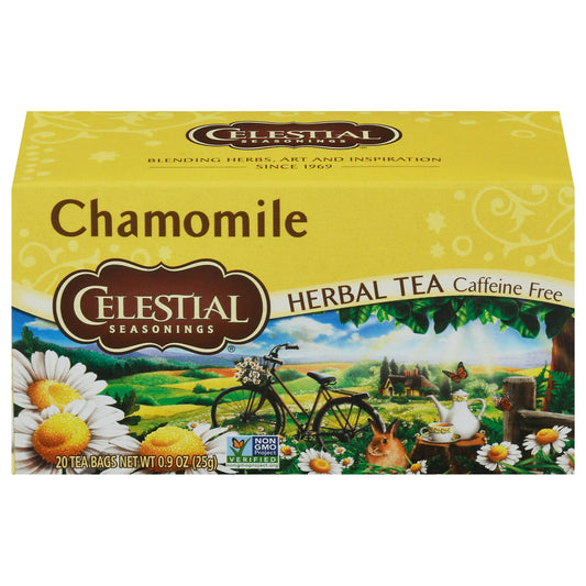 Celestial Seasonings Tea Herb Chamomile 20 Bag (Pack of 6)