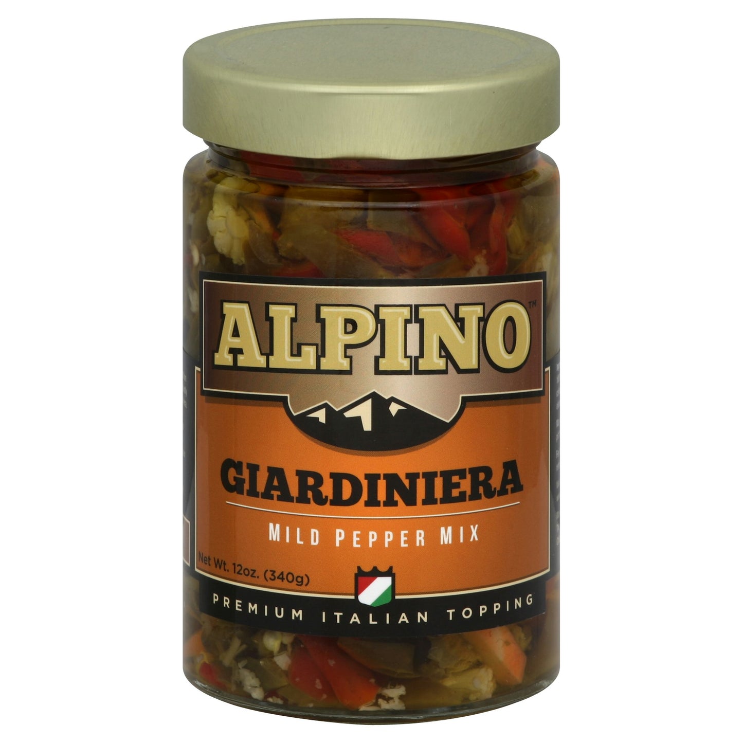 Alpino Pepper Mix Giardiniera Ml 12 oz (Pack of 6)