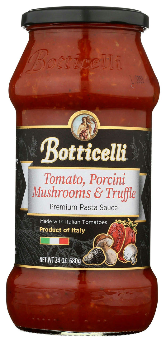 Botticelli Tomato Porcini Mushrooms and Truffle Pasta Sauce 24 Oz Pack of 6