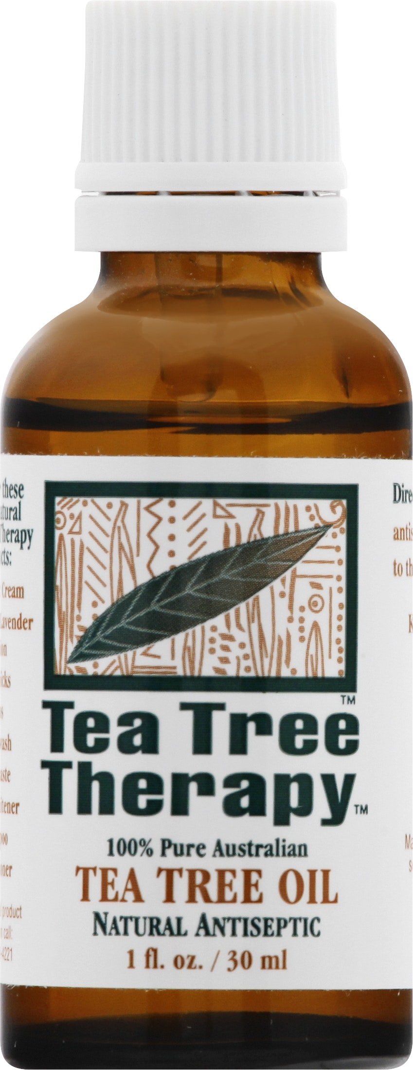 Tea Tree Therapy Oil Tea Tree Pure 1 Fl Oz (Pack of 3)