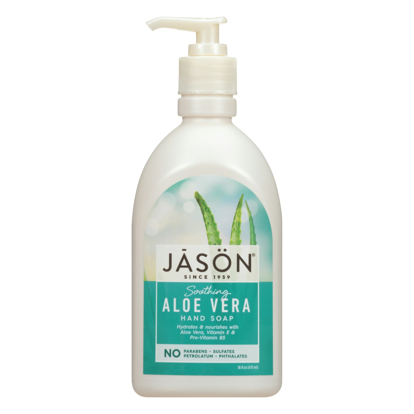 Jason Soap Soothing Aloe Vera 16 oz (Pack of 3)