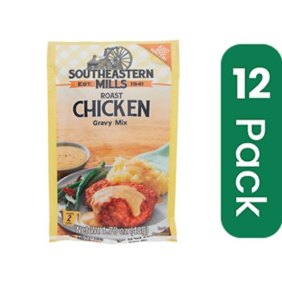 Southeastern Mills Mix Gravy Roast Chicken 1.7 Oz (Pack of 12)