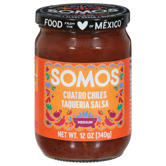 Somos Salsa Chiles Cuatro 12 oz (Pack of 6)