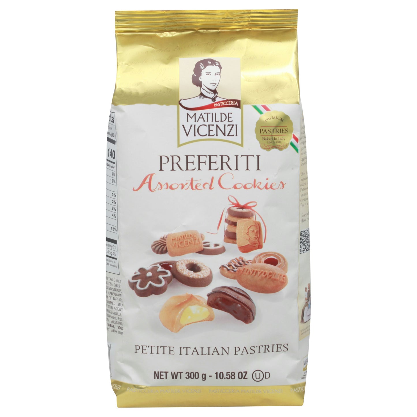 Vicenzi Cookie Assorted Minivoglie 10.58 Oz Pack of 10