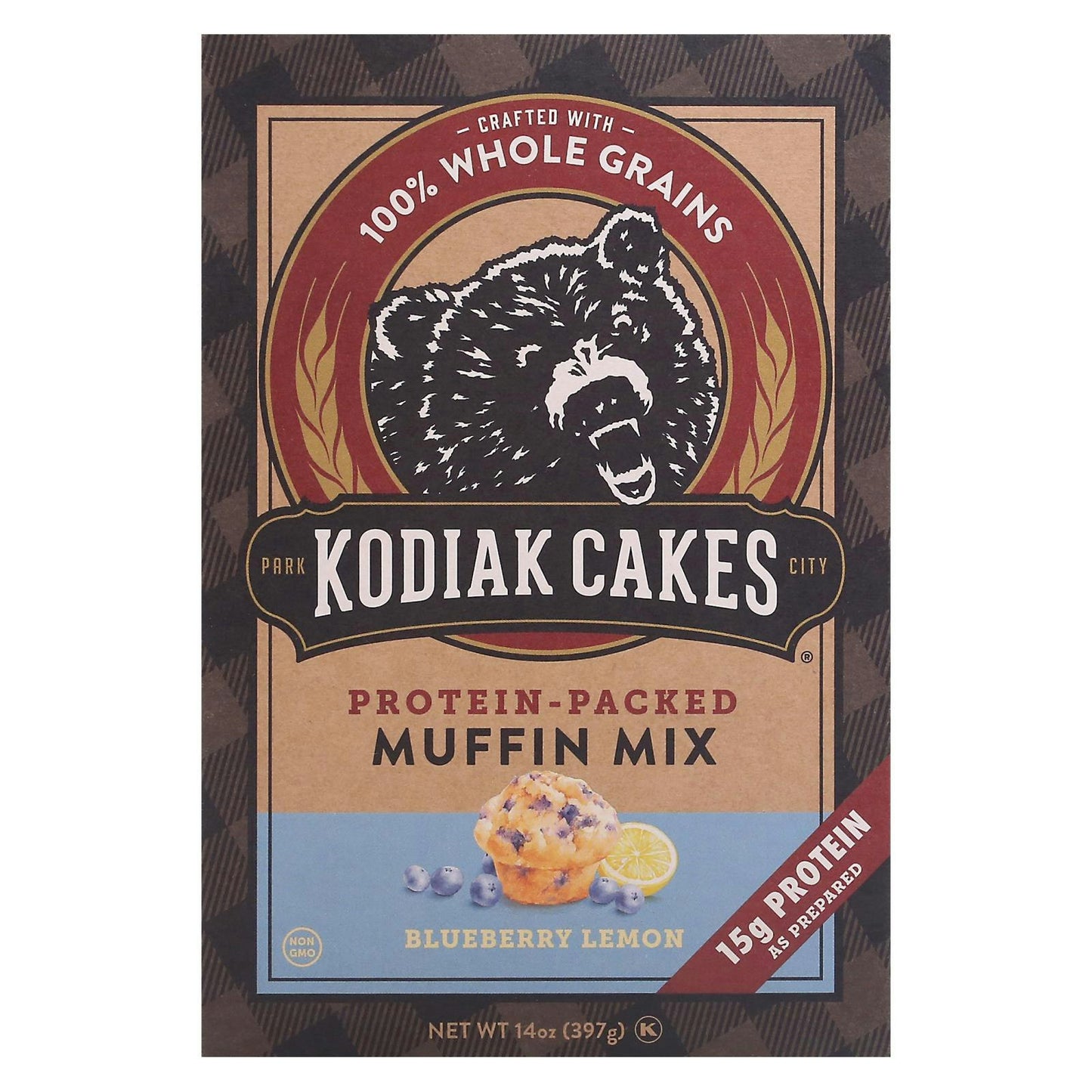 Kodiak Cakes Muffin Mix 14 oz (Pack of 6)