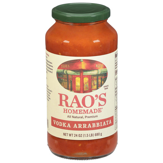 Raos Sauce Vodka Arrabbiata 24 Oz (Pack of 12)