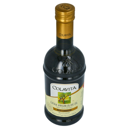 Colavita Olive Oil Extra Virgin Premium Mediterran 25.5 Fl Oz (Pack of 6)